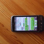 HTC Desire Text Recognition
