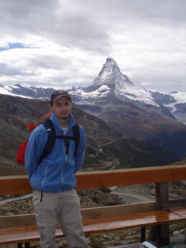 Me in front of the matterhorn 