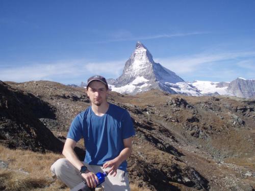 On the way to the gornergrat