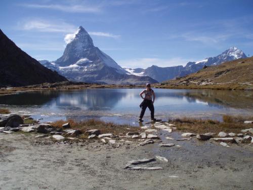 At the Riffelsee 