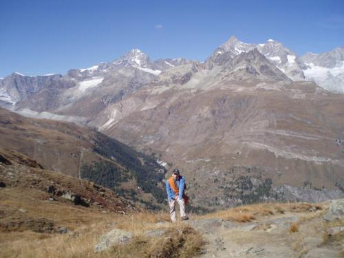 On the way to the Riffelhorn