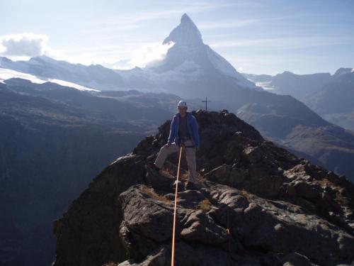 On the top of the Riffelhorn